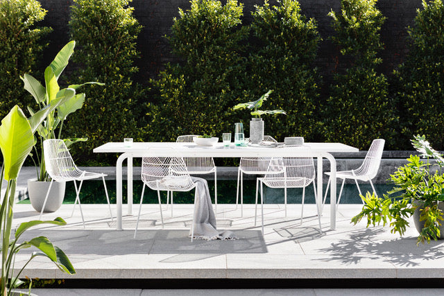 Outdoor table and chairs